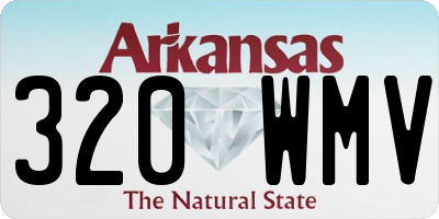 AR license plate 320WMV