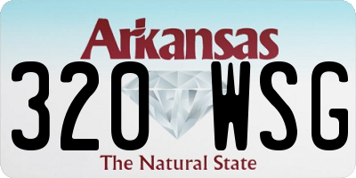 AR license plate 320WSG