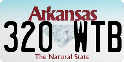 AR license plate 320WTB