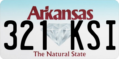 AR license plate 321KSI
