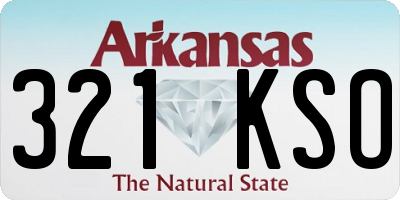AR license plate 321KSO
