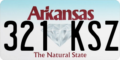 AR license plate 321KSZ