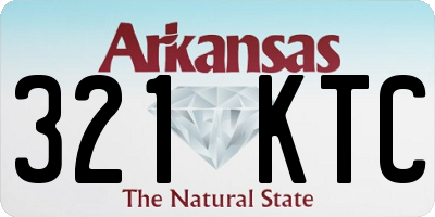 AR license plate 321KTC