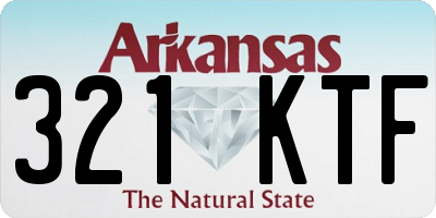 AR license plate 321KTF