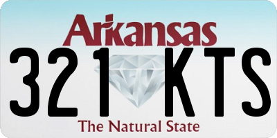 AR license plate 321KTS