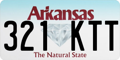 AR license plate 321KTT