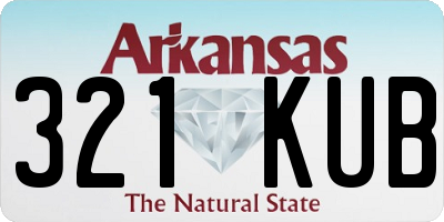 AR license plate 321KUB