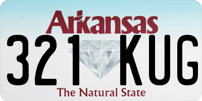 AR license plate 321KUG