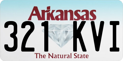 AR license plate 321KVI