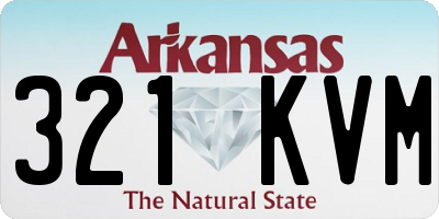 AR license plate 321KVM