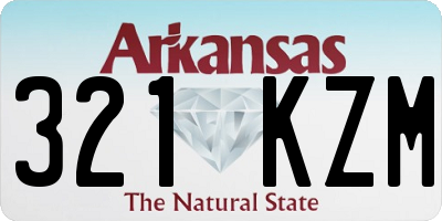 AR license plate 321KZM