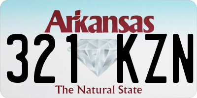 AR license plate 321KZN