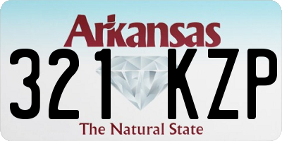 AR license plate 321KZP