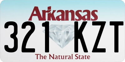 AR license plate 321KZT