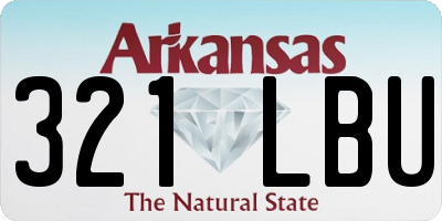 AR license plate 321LBU