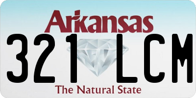 AR license plate 321LCM