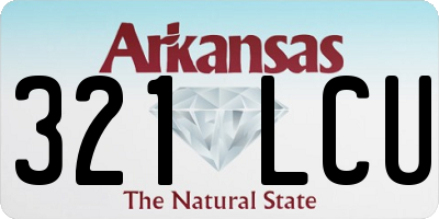 AR license plate 321LCU