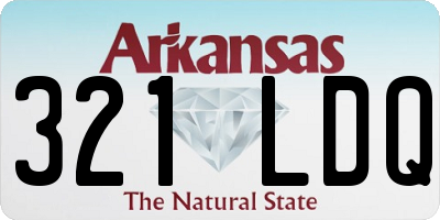 AR license plate 321LDQ