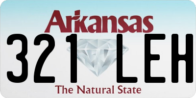 AR license plate 321LEH