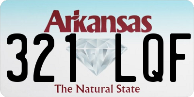 AR license plate 321LQF