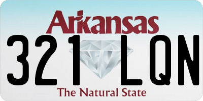 AR license plate 321LQN