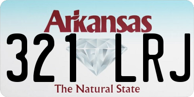 AR license plate 321LRJ