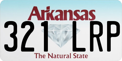 AR license plate 321LRP