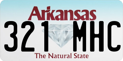 AR license plate 321MHC