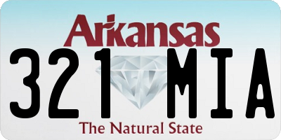 AR license plate 321MIA