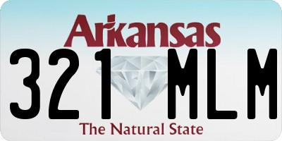 AR license plate 321MLM