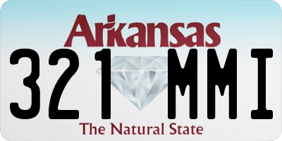 AR license plate 321MMI