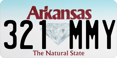 AR license plate 321MMY