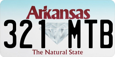 AR license plate 321MTB