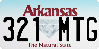 AR license plate 321MTG