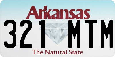 AR license plate 321MTM