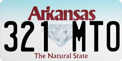 AR license plate 321MTO