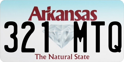 AR license plate 321MTQ