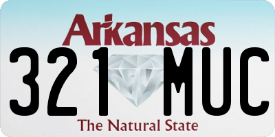 AR license plate 321MUC