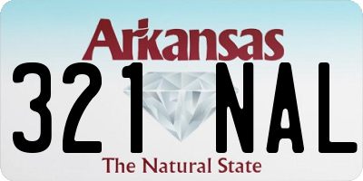 AR license plate 321NAL