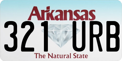 AR license plate 321URB