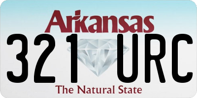 AR license plate 321URC
