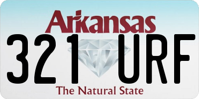 AR license plate 321URF