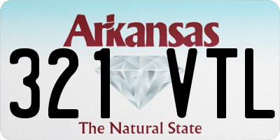 AR license plate 321VTL