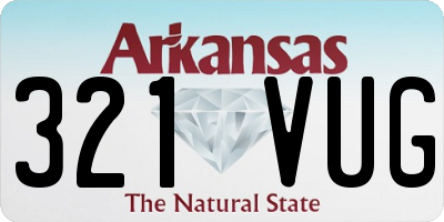 AR license plate 321VUG