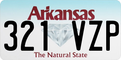 AR license plate 321VZP