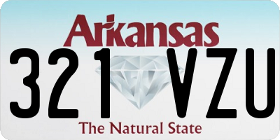 AR license plate 321VZU