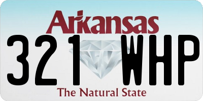 AR license plate 321WHP