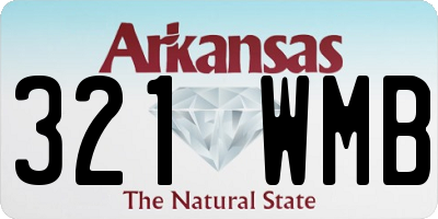 AR license plate 321WMB