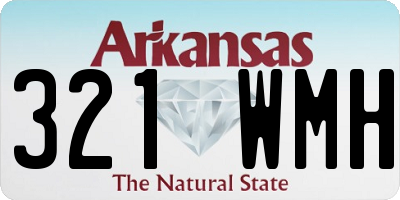 AR license plate 321WMH