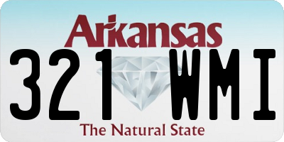 AR license plate 321WMI